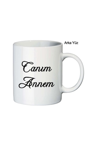 Canım Annem Fotoğraf Baskılı Anneler Günü Hediyesi Kupa Bardak