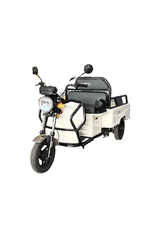 Volta Apec APT4 Üç Tekerlekli Motosiklet Beyaz