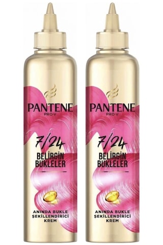 Pantene 7/24 Saç Bakım Kremi Anında Bukle Şekillendirici 2 X 300 Ml