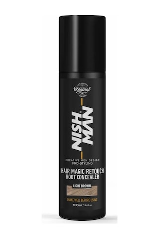 Nish Man Saç Dolgunlaştırıcı ve Seyrek Kapatıcı Root Touch Up Sprey 100 ML