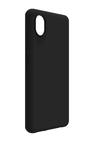 Alcatel 1 2022 Kılıf Esnek Ve Hafif Yapılı Soft Touch Premium Silikon Kapak Ryc/biye Siyah