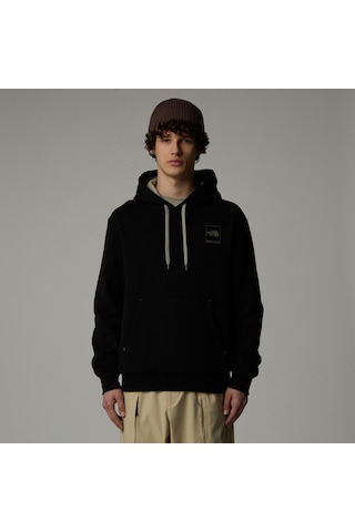 The North Face Coordinates Relaxed Erkek Kapüşonlu Sweatshirt-32313 siyah
