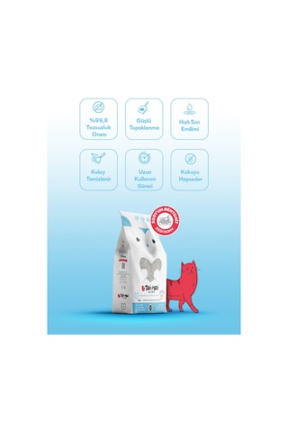 Toi Moi Marsilya Sabun Kokulu Sodyum Bentonit Kedi Kumu 2 x 10 L