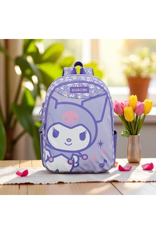 Kuromi 2026 Yılı Orjinal Yeni Sezon Okul Çantası Ve Beslenme Çantası Çok Renkli