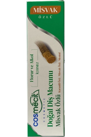 Cosmecit Misvak Özlü Doğal Diş Macunu 125 Gr