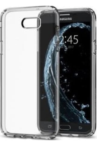 Spigen Galaxy J7 2017 İle Uyumlu Kılıf Liquid Crystal 4 Tarafı Koruma Şeffaf