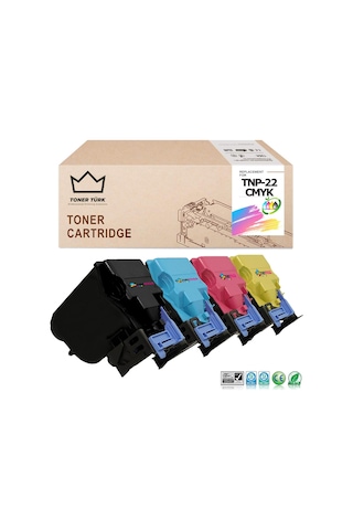 Konica Minolta Tnp-22 Uyumlu Toner Takım / Bizhub C35 / C35p