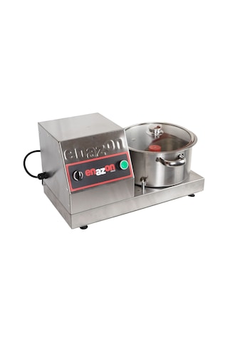 Enazon Soğan Sebze Tarhana Doğrama Makinesi + 4 Bıçaklı 3 Kg 5 Litre