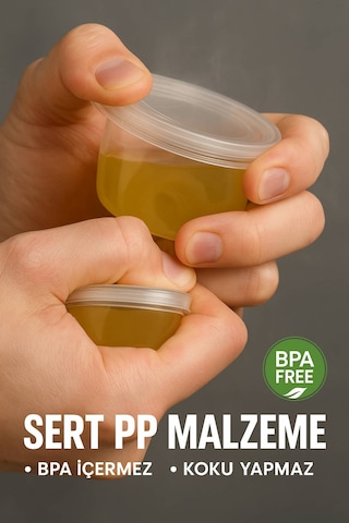 50'li Pkt 30 Ml Şeffaf Sosluk Diğer