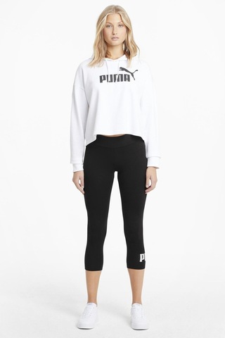 Puma Ess 3/4 Logo Leggings Siyah Kadın Tayt 101514408