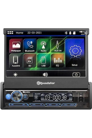Roadstar Rd6100 7'' Bluetooth Indash Teyp