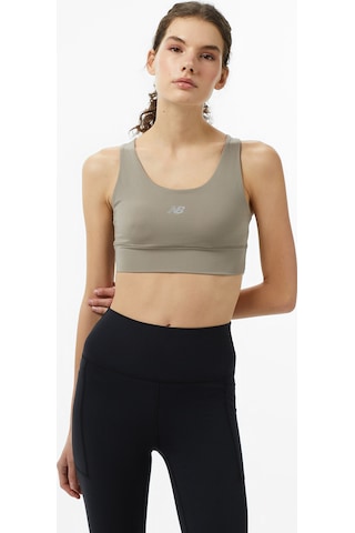 New Balance Classic Kadın Bej Koşu Bra Wnb1534sot