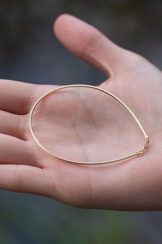 Çgk Çiğdem Gürel Kuyumculuk 14 Ayar Şık Altın Bileklik Çok Renkli