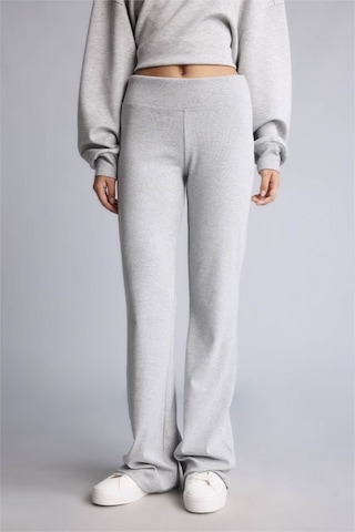 Defacto Flare Fit Ribana Gri Kadın Pantolon E0628ax/gr210