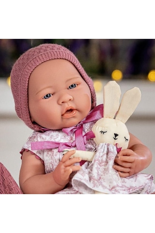 Berenguer Boutique Oyuncak Bebek 38 Cm - Pembe Hırka Ve Tavşanlı