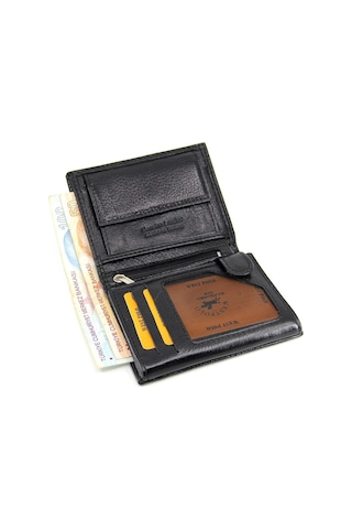 West Polo Bozuk Para Bölmeli Hakiki Deri Erkek Cüzdan