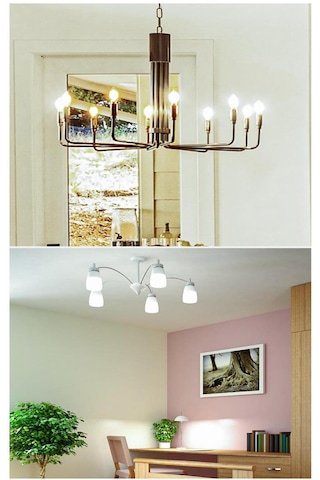 Panasonic 6,5w 50w Led Mum Ampul Gün Işığı 4000k - E14 Duy Avize Lambası