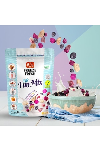 Pol's Freeze Fresh Dondurularak Kurutulmuş Fun Mix 20 G 20 G