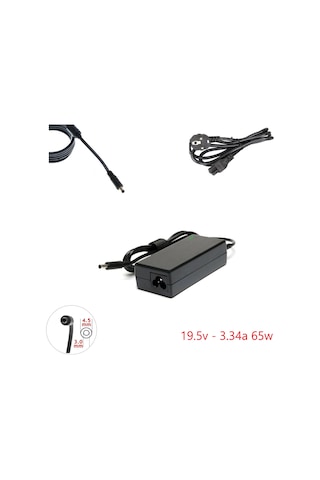 Dell Uyumlu Inspiron 15 3567 I3567 19.5v 3.34a Notebook Adaptör