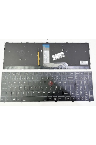 Monster Abra A7 V13.1.2, A7 V13.1.3 Notebook Klavyesi, Siyah Tr / Işıklı Rgb 19304851