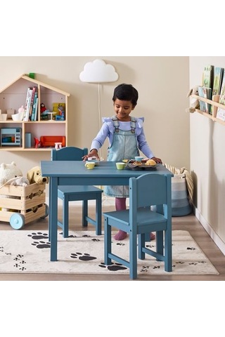 Ikea Sundvık Çocuk Sandalyesi, Mavi
