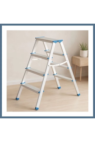 Buradabulabilirsin Alüminyum Çift Basamaklı Merdiven 92 Cm 4+4 Bbz 4 4