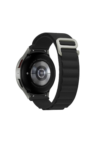 Microsonic Amazfit GTS 2 Mini Kordon Alpine Loop Siyah