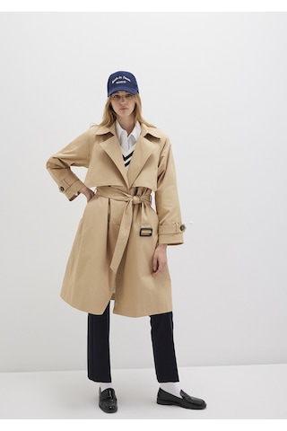 Mavi - Bej Trençkot 110703-82323 Bej