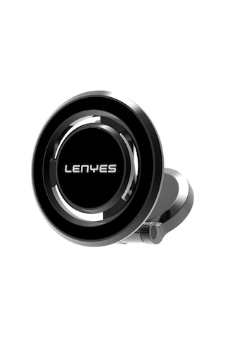Lenyes Cr160 Magnetik Magsafe 360 Derece Oynar Başlıklı Araç İçi Telefon Tutucu Siyah