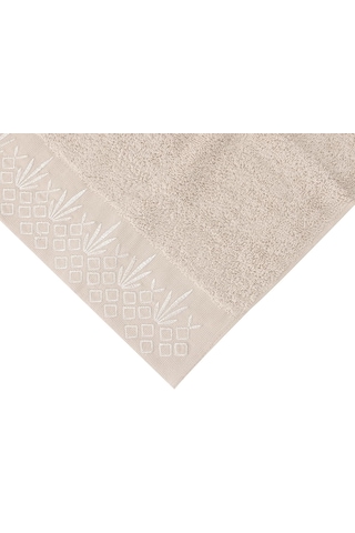 Porland Sty Barra Gri Nakışlı Havlu 50x90 Sku: Smg8690010216335 Açik Gri
