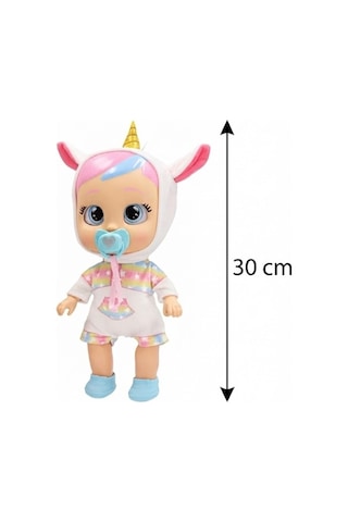 Ağlayan Bebek - İlk Adımlarını Atar Işıklı Ve Sesli Oyuncak Bebek 30 Cm Emzikli Ve Biberonlu Bebek 74936531