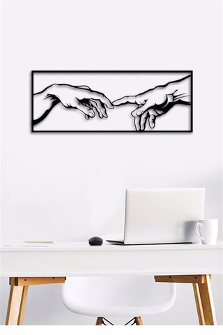 Creation of Adam - Metal Tablo