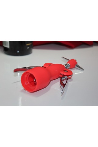 Kenpazar Paslanmaz Çelik Tirbuşon Açacak Kırmızı Şarap Açacağı Çok Renkli