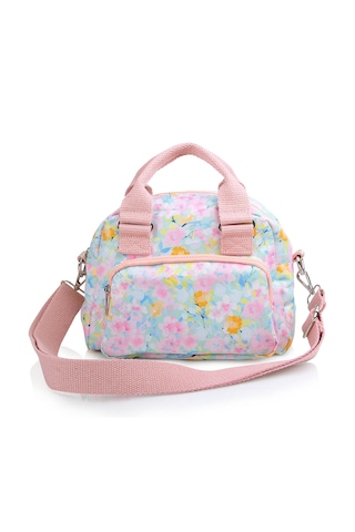Kore Tarzı Çanta Crossbody, Desenli Kadın Omuz Çantası