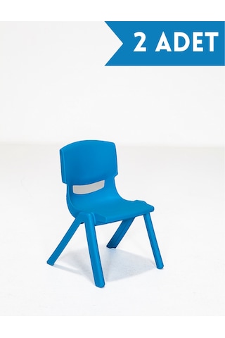 Junior Çocuk Sandalye, Mavi, 2 Adet Mavi