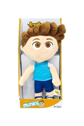 Minky Müzikli Peluş Oyuncak 40 Cm Orjinal Lisanslı Mavi