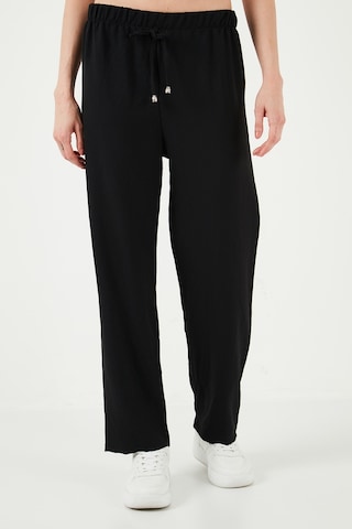 Lela Relaxed Fit Bol Paça Bayan Pantolon 5865826 Siyah