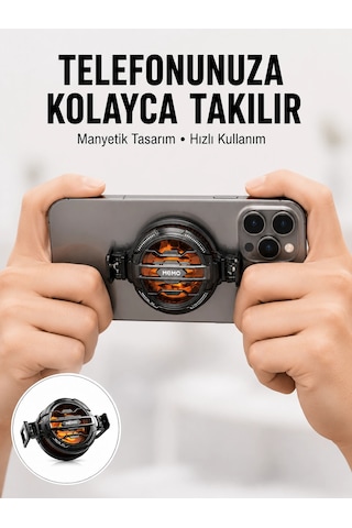 Zenvia Telefon Soğutucu Led Işık Efektli Power Aparatlı Sessiz Ve Taşınabilir Model Yeni Nesil Znv2026