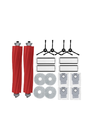 Xiaaokeji Roborock Robot Süpürge Fırça Filtre Paspas Bezi Toz Torbası İçin