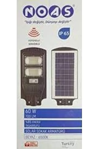 Noas 60 Watt Solar Sokak Armatürü