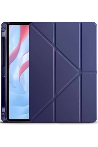 Huawei Honor Pad X9a Kalemlikli Mars Tablet Kılıfı - Lacivert Laptop Çantası