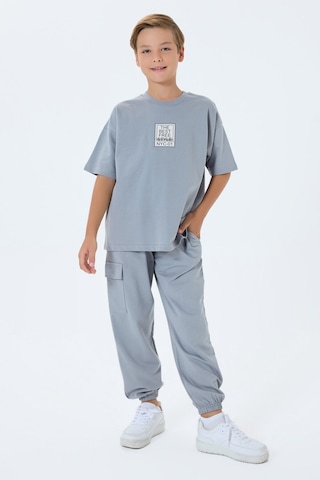 Rolypoly Erkek Çocuk Gri Pijama Takım Rp3766-c-v1