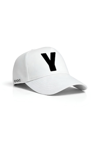 Ogc Y Harfi Unisex Şapka Beyaz