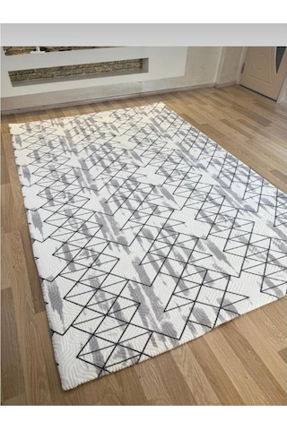 Sarar 6m² Lastiksiz Halı Örtüsü Gri