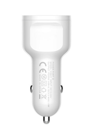 40w Araba Çakmaklık Hızlı Şarj Type-c Ve Usb Çıkışlı Pd Şarj Aleti Işıklı  Android Tam Uyumlu