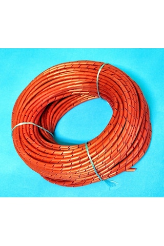 Helezon Pano Kablo Toplama Spiral No 2- 8 Mm Kırmızı Rulo 100 Mt