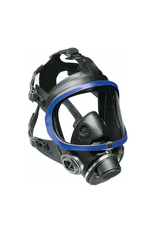 Drager X-Plore 5500 Epdm/Pc Tam Yüz Maskesi Mavi Renk