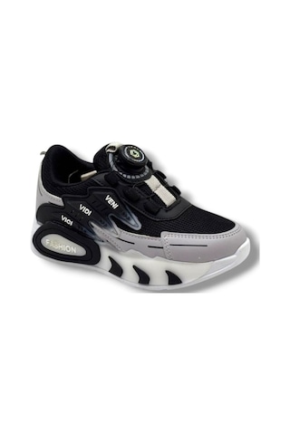 Pro Kids 5004-26 Anorak Akıllı Bağcıklı Anatomik Çocuk Sneaker Siyah Lacivert