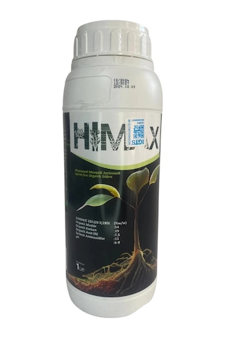 Himax Hayvansal Aminoasit İçeren Sıvı Organik Gübre 1 Lt 1 L
