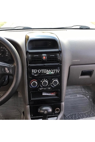 Opel Astra G Parlak Siyah ( Full Set ) Konsol Kaplama